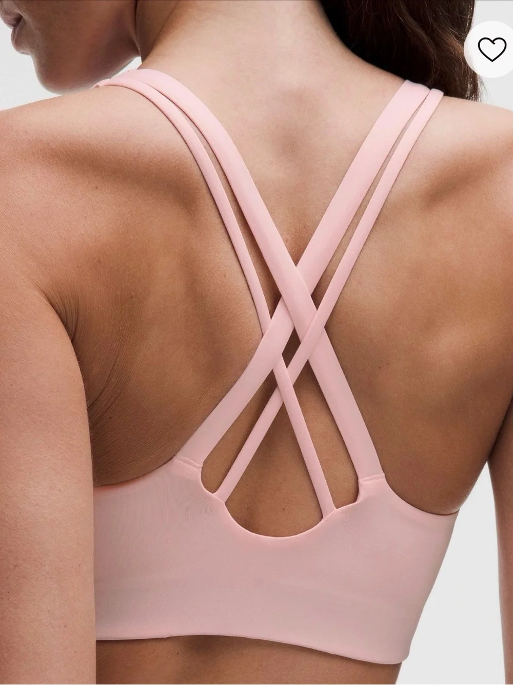 lululemon athletica Soft Blush Strappy Sports Bra